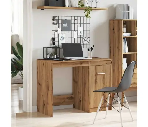 Rakstāmgalds, Koka Krāsa, 100X50X76 Cm, Inženierijas Koks Vidaxl