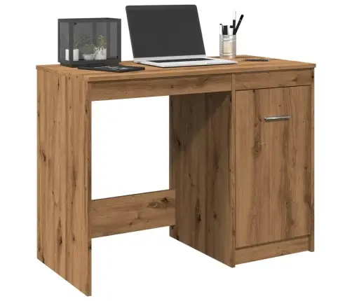 Rakstāmgalds, Koka Krāsa, 100X50X76 Cm, Inženierijas Koks Vidaxl