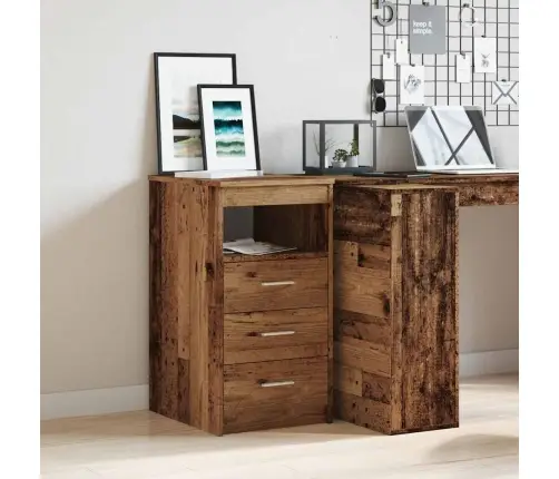 Stalčių Spintelė Sena Mediena 40X50X76 Cm Inžinierinė Mediena