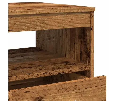 Stalčių Spintelė Sena Mediena 40X50X76 Cm Inžinierinė Mediena