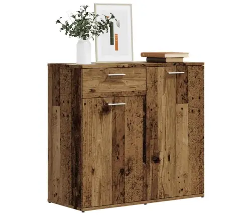 Kumode, Veca Koka, 80X36X75 Cm, Inženierijas Koks Vidaxl