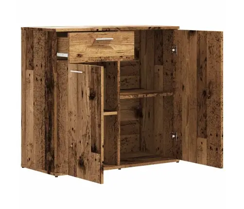 Kumode, Veca Koka, 80X36X75 Cm, Inženierijas Koks Vidaxl