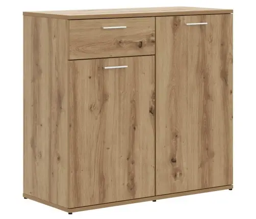 Kumode, Koka Krāsa, 80X36X75 Cm, Inženierijas Koks Vidaxl Kumode, Koka Krāsa, 80X36X75 Cm, Inženierijas Koks Vidaxl