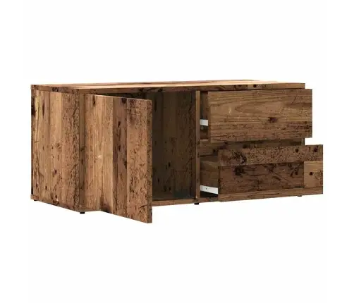 Tv Skapis Old Wood 80X34X35,5 Cm Engineered Wood Vidaxl Tv Skapis Old Wood 80X34X35,5 Cm Engineered Wood Vidaxl