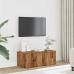 Tv Skapis Old Wood 80X34X30 Cm Engineered Wood Vidaxl