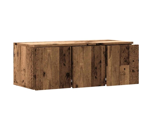 Tv Skapis Old Wood 80X34X30 Cm Engineered Wood Vidaxl