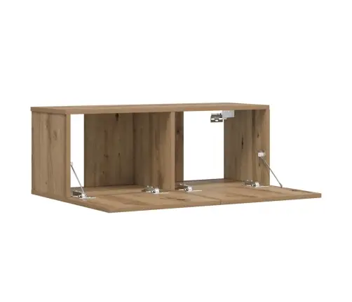 Sienas Televizora Skapis Artisan Ozols Inženierijas Koks Vidaxl