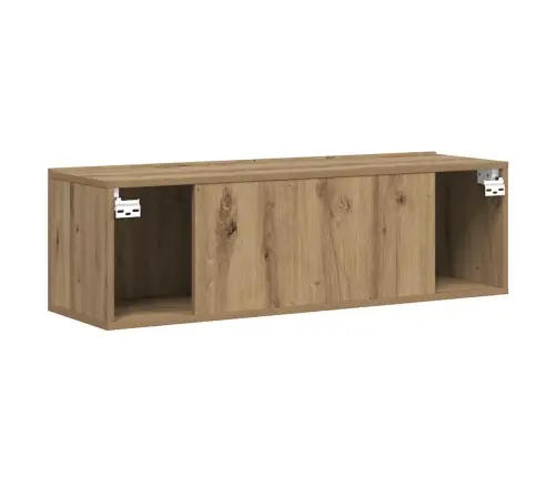 Sienas Televizora Skapis Artisan Ozols Inženierijas Koks Vidaxl