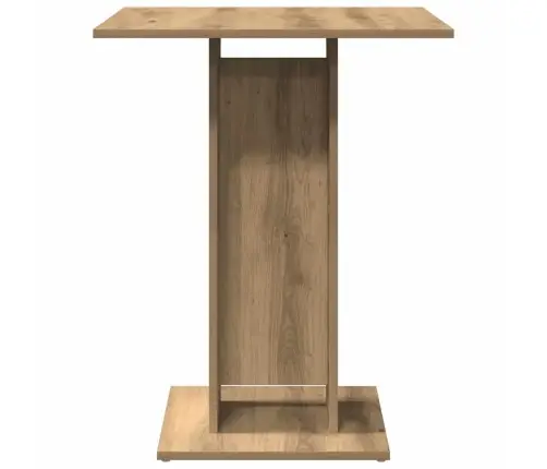 Bistro Galds, Koka Krāsa, 60X60X75 Cm, Inženierijas Koks Vidaxl