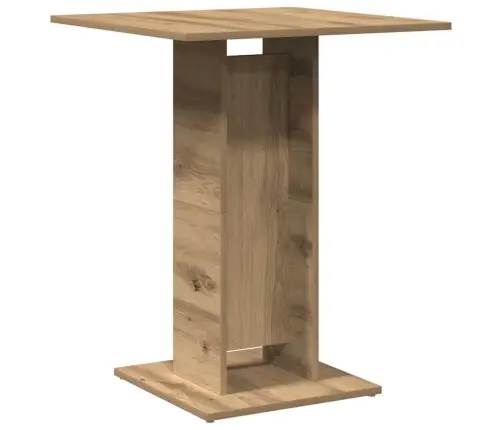 Bistro Galds, Koka Krāsa, 60X60X75 Cm, Inženierijas Koks Vidaxl