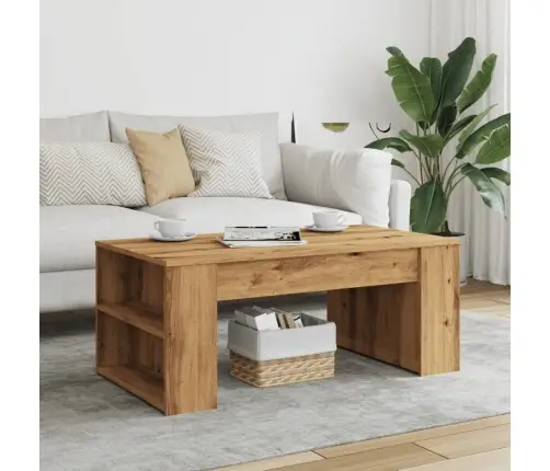 Kafijas Galdiņš, 102X55X42 Cm, Koka Krāsa, Inženierijas Koks Vidaxl