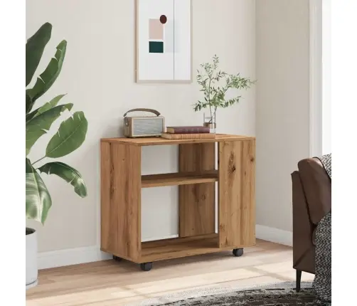 Külglaud Artisan Tamm 70X35X55 Cm Engineered Wood