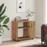 Külglaud Artisan Tamm 70X35X55 Cm Engineered Wood