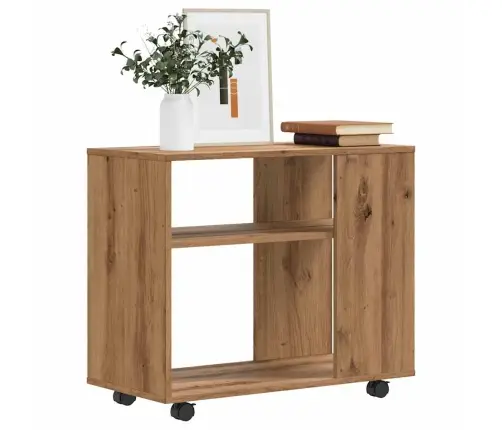 Külglaud Artisan Tamm 70X35X55 Cm Engineered Wood