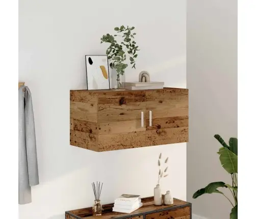 Sieninė Spinta Old Wood 80X39X40 Cm Inžinierinė Mediena