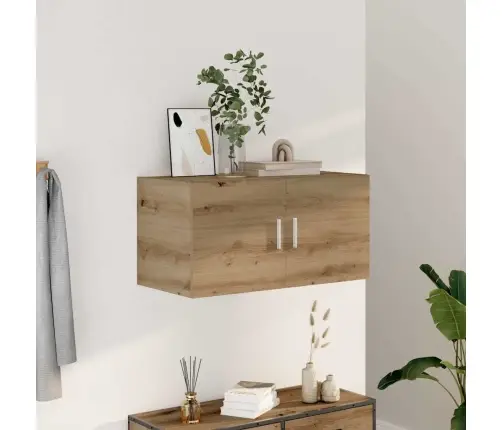 Sienas Skapīši, Koka Krāsa, 80X39X40 Cm, Inženierijas Koks Vidaxl