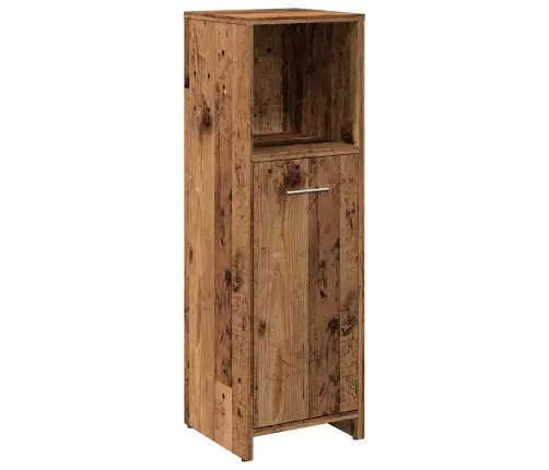 Vannasistabas Skapītis, Veca Koka, 30X30X95 Cm, Skaidu Plāksne Vidaxl Vannasistabas Skapītis, Veca Koka, 30X30X95 Cm, Skaidu Plāksne Vidaxl