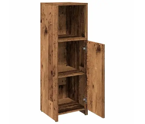 Vannasistabas Skapītis, Veca Koka, 30X30X95 Cm, Skaidu Plāksne Vidaxl Vannasistabas Skapītis, Veca Koka, 30X30X95 Cm, Skaidu Plāksne Vidaxl