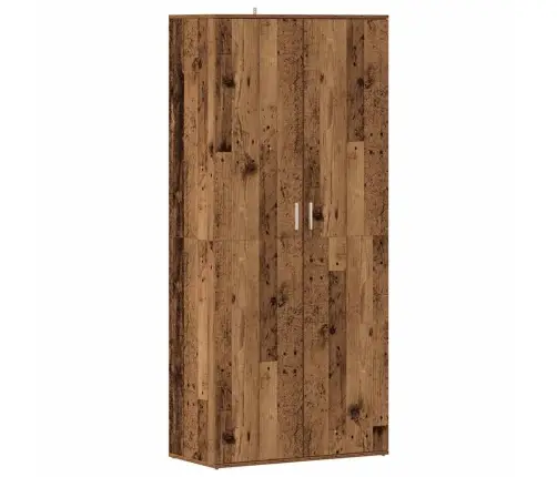 Apavu Skapis, Veca Koka, 80X39X178 Cm, Inženierijas Koks Vidaxl