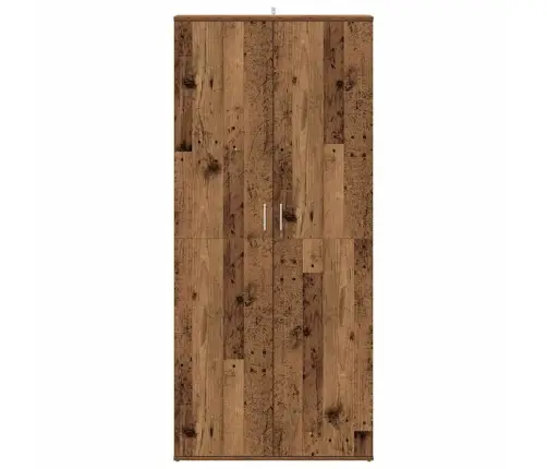 Apavu Skapis, Veca Koka, 80X39X178 Cm, Inženierijas Koks Vidaxl