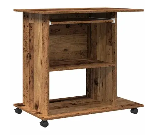 Datorgalds, Veca Koka, 80X50X75 Cm, Kokskaidu Plātne Vidaxl