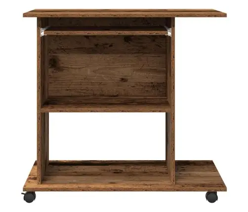 Datorgalds, Veca Koka, 80X50X75 Cm, Kokskaidu Plātne Vidaxl