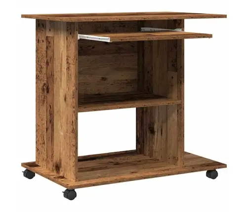 Datorgalds, Veca Koka, 80X50X75 Cm, Kokskaidu Plātne Vidaxl