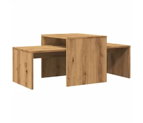 Kafijas Galdiņš, Koka Krāsa, 100X48X40 Cm, Konstruēts Koks Vidaxl