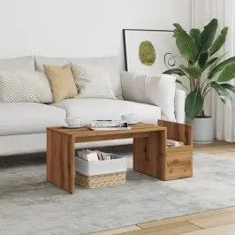 Kohvilaud, Käsitöötamm, 100 X 48 X 40 cm Tehispuit