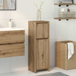 Vannitoakapp Artisan Tamm 30X30X95 Cm Ehituspuit
