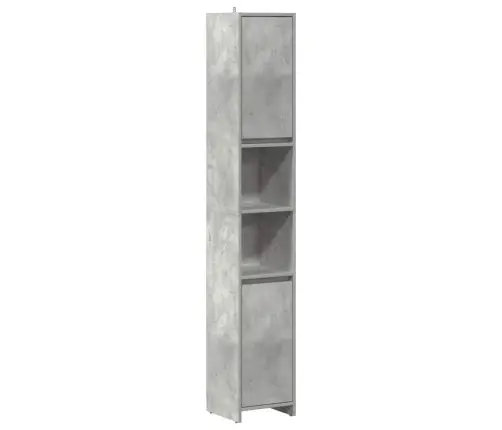 Vannitoakapp Betoonhall 30 X 30 X 183,5 Cm Puitlaastplaat