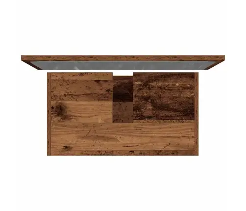 2-Daļīgs Vannasistabas Mēbeļu Komplekts, Veca Koka, Koks Vidaxl