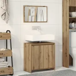 2-Osaline Vannitoa Mööblikomplekt, Kunsttamm, Tehispuit