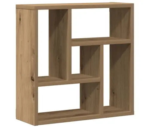 Sienas Plaukts, Koka Krāsa, 45X16X45 Cm, Inženierijas Koks Vidaxl