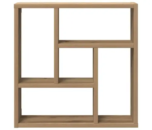 Sienas Plaukts, Koka Krāsa, 45X16X45 Cm, Inženierijas Koks Vidaxl