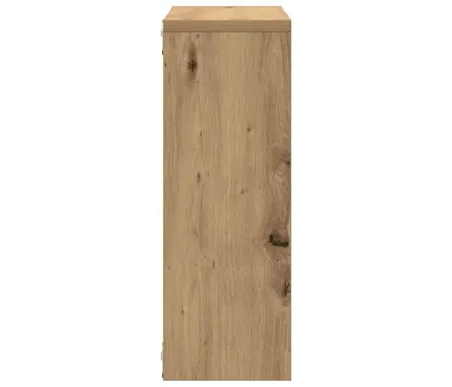 Sienas Plaukts, Koka Krāsa, 45X16X45 Cm, Inženierijas Koks Vidaxl