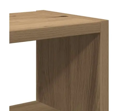 Sienas Plaukts, Koka Krāsa, 45X16X45 Cm, Inženierijas Koks Vidaxl