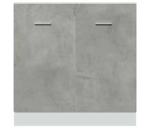 Valamukapp "Lyon", Betoonhall, 80 X 46 X 81,5 cm Töödeldud Puit