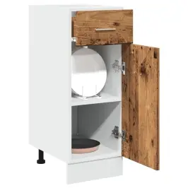 Apatinė Spintelė Su Stalčiumi,  “Lyon",  Medienos,  30X46X81, 5Cm