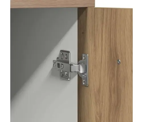 Sahtlitega Alumine Kapp "Lyon", Käsitöötamm, 30 X 46 X 81,5 cm Töödeldud Puit