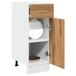 Atvilktnes Apakšējais Skapis "Lyon" Artisan Ozols Vidaxl