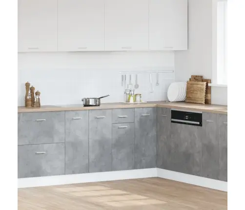 Apatinė Spintelė Su Stalčiumi,  “Lyon",  Betono Pilka