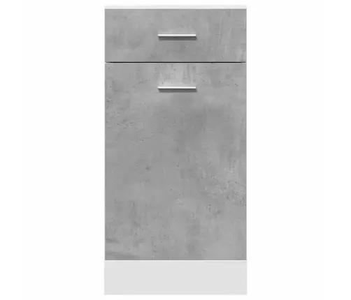 Apatinė Spintelė Su Stalčiumi,  “Lyon",  Betono Pilka