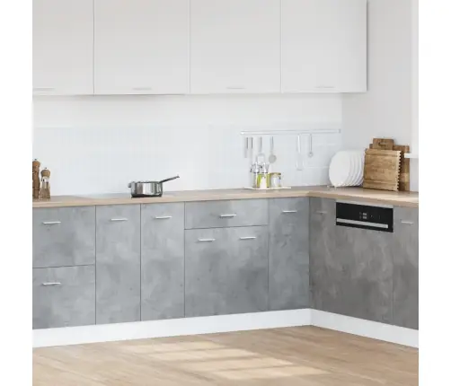 Apatinė Spintelė Su Stalčiumi,  “Lyon",  Betono Pilka