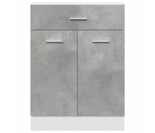 Apatinė Spintelė Su Stalčiumi,  “Lyon",  Betono Pilka