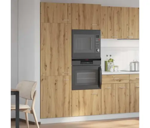 Šaldytuvo Spintelė,  “Lyon",  Artisano Ąžuolo,  60X57X207Cm