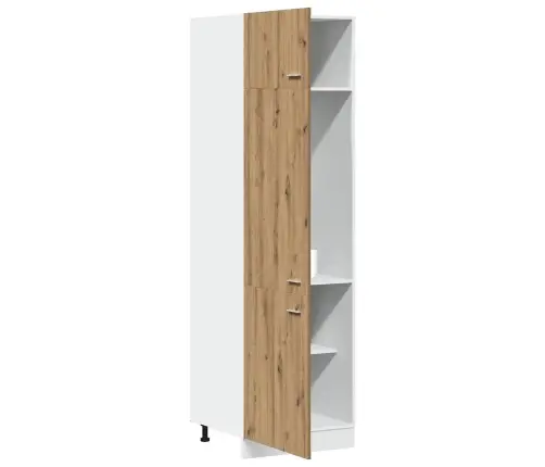 Šaldytuvo Spintelė,  “Lyon",  Artisano Ąžuolo,  60X57X207Cm