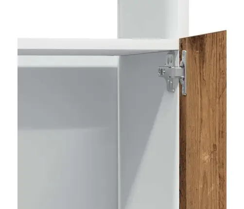 Mikrolaineahjukapp "Lyon", Vana Puit, 60 X 57 X 207 cm Töödeldud Puit