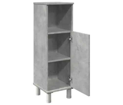 Vonios Kambario Spintelė, Betono Pilka, 30X30X95cm Mdp Vonios Kambario Spintelė, Betono Pilka, 30X30X95cm Mdp