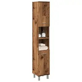 Vannas Istabas Skapis Old Wood 30X30X179 Cm Engineered Wood Vidaxl Vannas Istabas Skapis Old Wood 30X30X179 Cm Engineered Wood Vidaxl